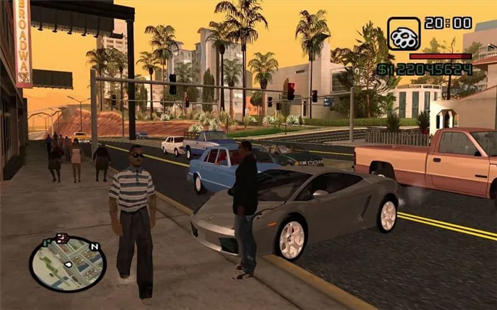 В GTA San Andreas есть несколько отличных автомобилей (Изображение предоставлено Rockstar Games)