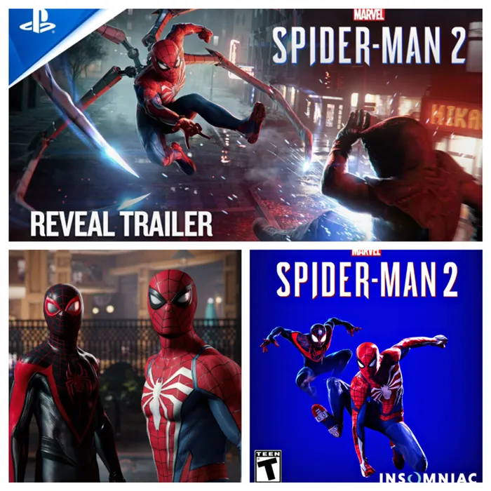 Эксклюзивные игры для PlayStation 5 - Spider -Man 2 (2023)