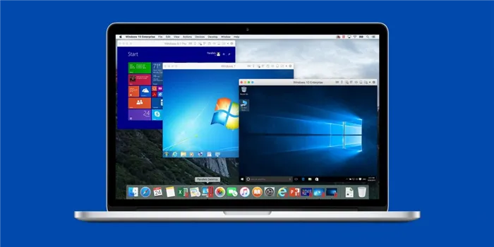 Выберите размер раздела для Windows 10 на Mac