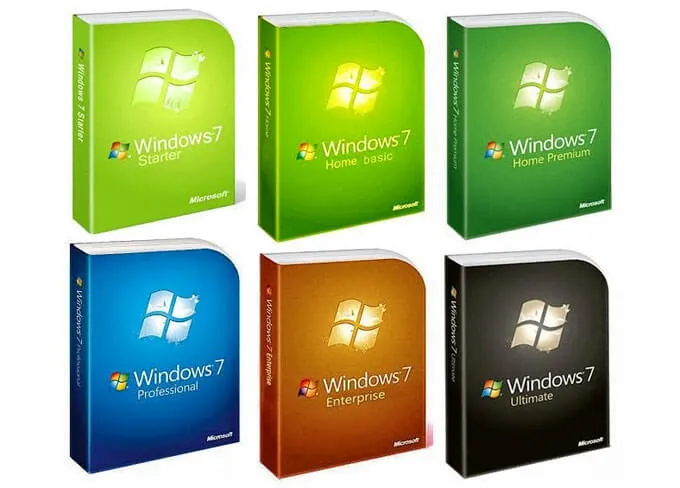 Версия Windows 7