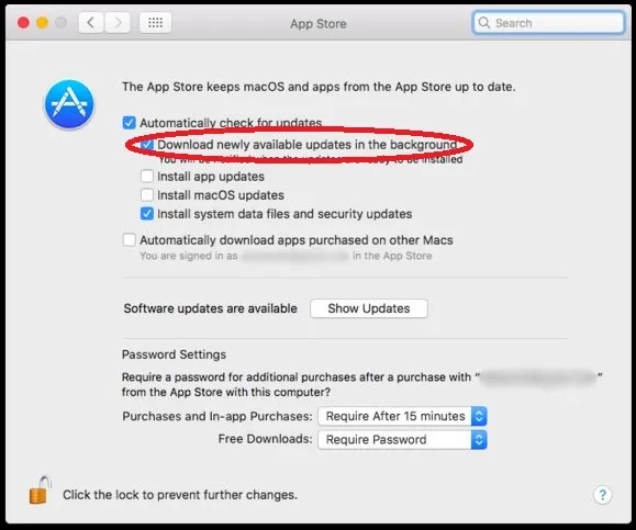 Обновление до последней версии macOS