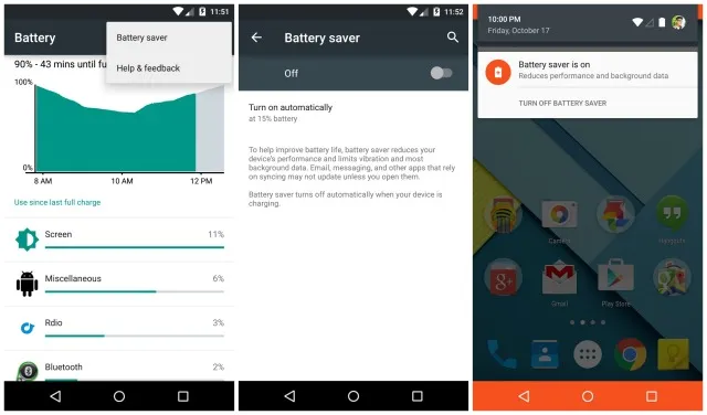 Android-5.0-Lollipop-Battery saver
