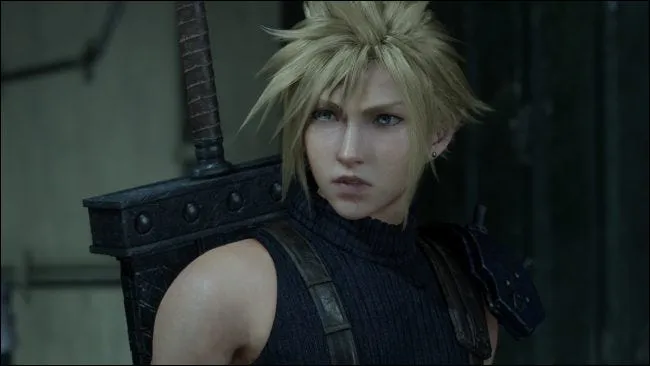 Final Fantasy 7 Remake Cloud PlayStation Plus