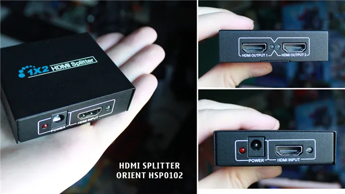 Разделитель HDMI Orient HSP0102