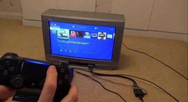 Подключение PS4 к старому телевизору