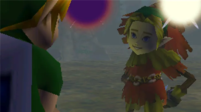 Страшная скрытая маска с лицом Линка - The Legend of Zelda: Mujra