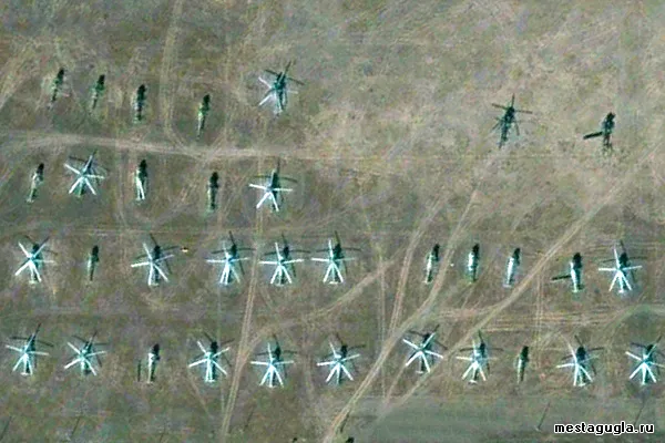 Вертолетная площадка в аэропорту Безенчук