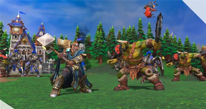 Warcraft 3: Refurbished.