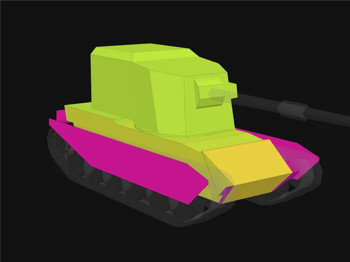 Передняя панель World of Tanks fv4005: Blitz