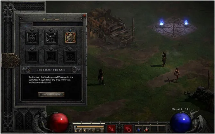 В журнале отгрузок отображается подробная информация о текущих и предыдущих отгрузках (изображение с сайта Diablo II: Resurrected).