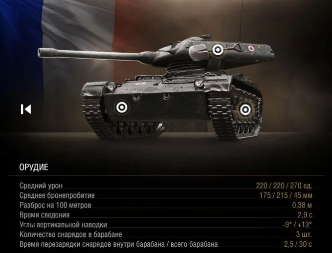 ELCEVEN90 - французский премиум танк 8. Как играть; Руководство.