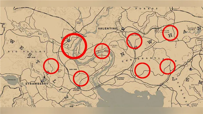Red Dead Redemption 2: где найти все золото в сокровищнице MapsandGuide