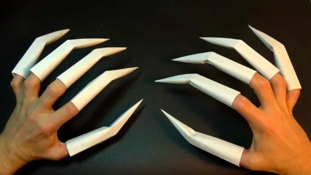 Бумажные ногти Фредди Крюгера