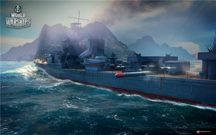 Юбари в World of Warships - видео, обзор