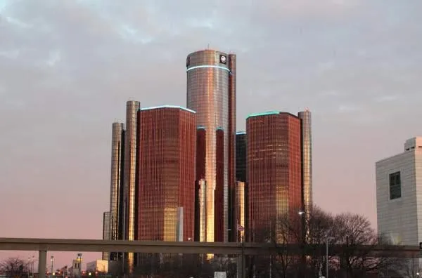 Здания в Детройте